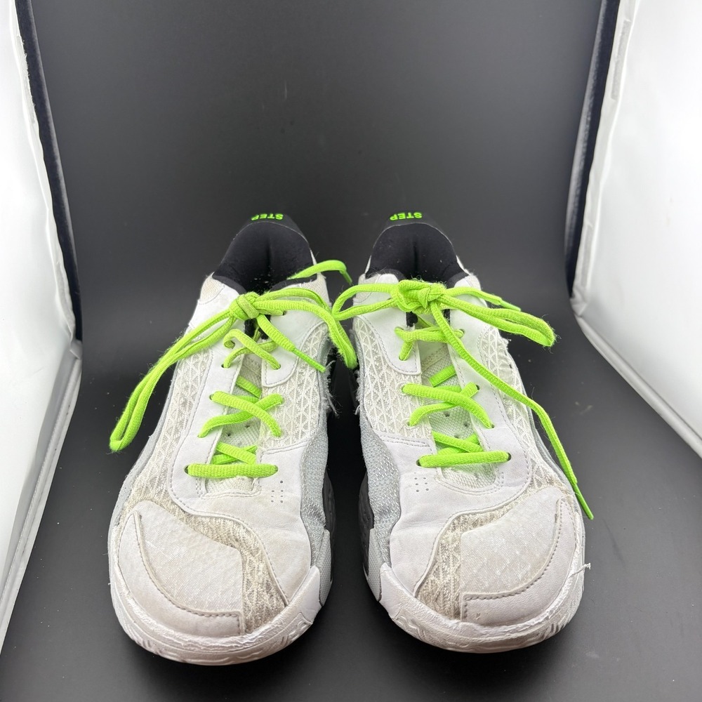 Air Jordan Tatum 2 FJ6459-100 Boys 6.5 Basketball‎ Shoes White Electric Sneakers